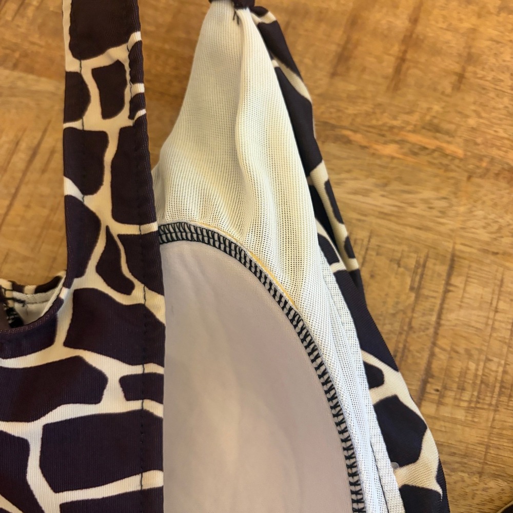 Miraclesuit One Piece Swimsuit 14 Safari Giraffe Print Slimming Full Coverage - Picture 8 of 11